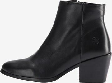 DreiMaster Vintage Ankle Boots in Schwarz: predná strana