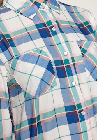 SANIKA Bluse 'Fashion Look' in Blau
