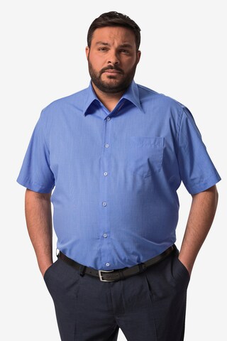 Boston Park Comfort fit Button Up Shirt in Blue: front