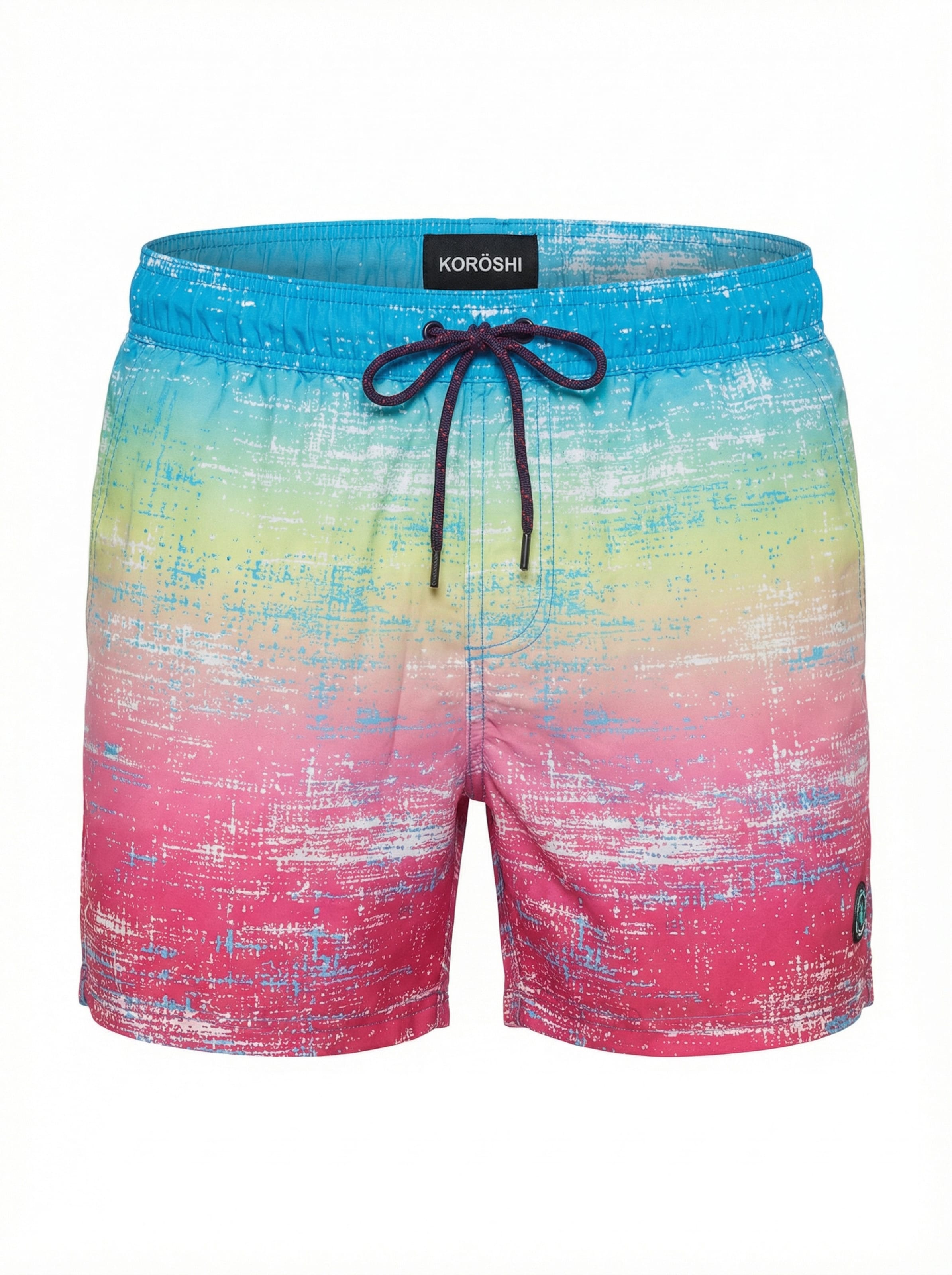 KOROSHI Board Shorts in Mixed colors: front