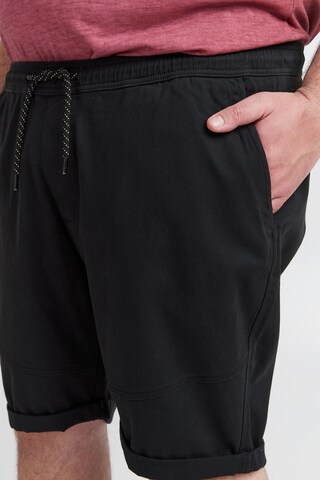 !Solid Regular Chino Pants 'Henk' in Black