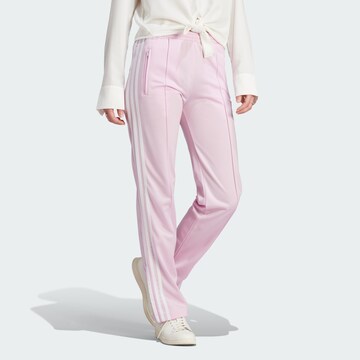 ADIDAS ORIGINALS Regular Broek 'Adicolor Classics Firebird' in Roze: voorkant