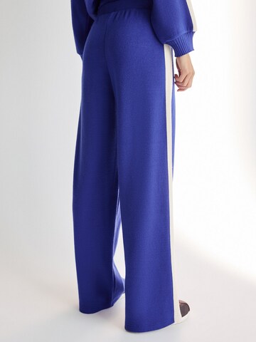 Next Wide Leg Hose in Blau