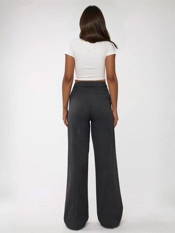 Hiccup Wide Leg Hose in Grau