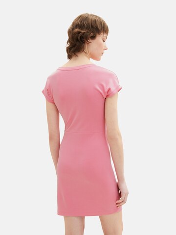 TOM TAILOR DENIM Kleid in Pink