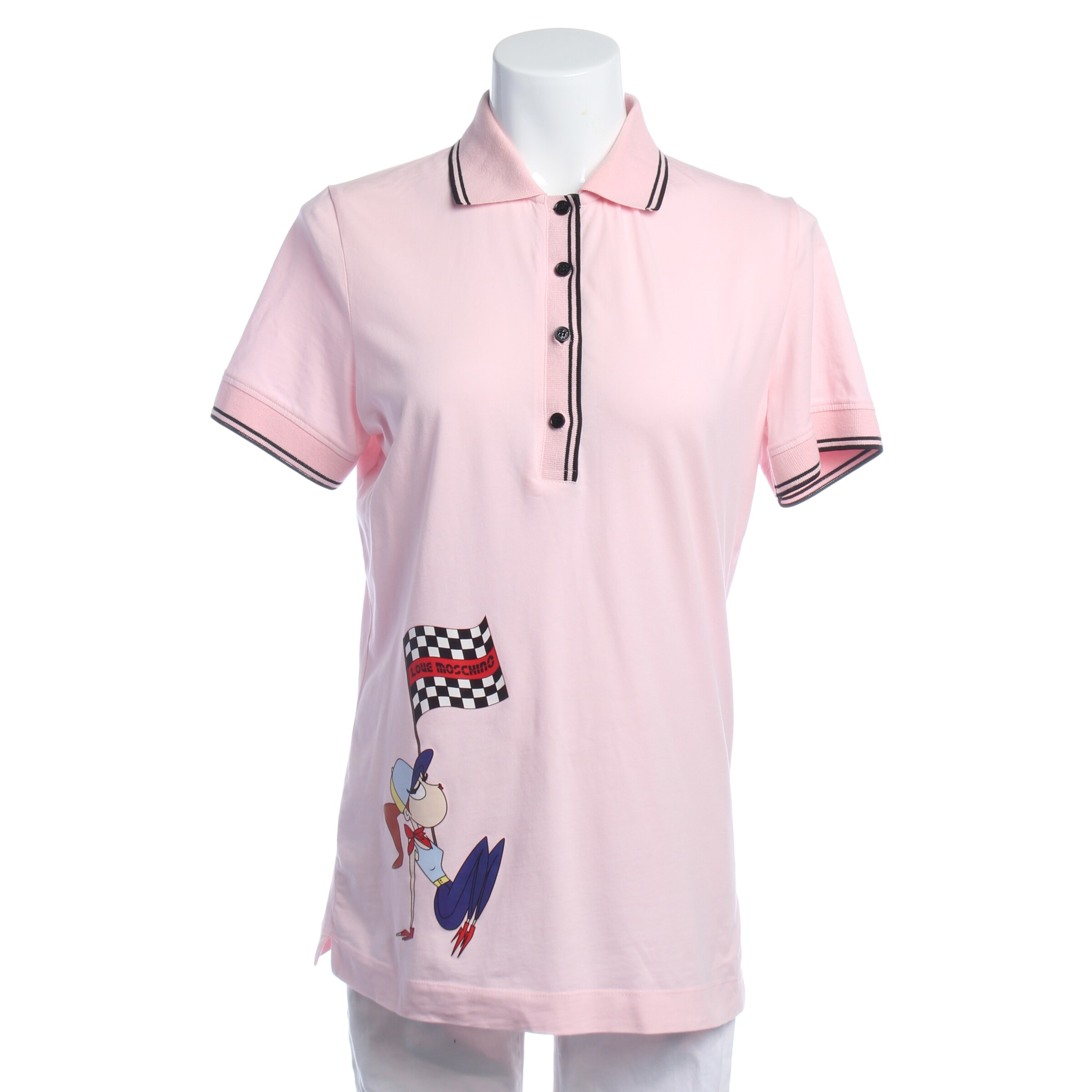 Love Moschino Top & Shirt in S in Pink: front