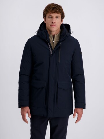 PIERRE CARDIN Winterjas in Blauw: voorkant