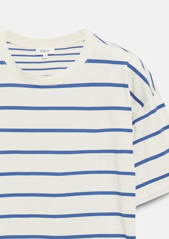 T-shirt s.Oliver en blanc