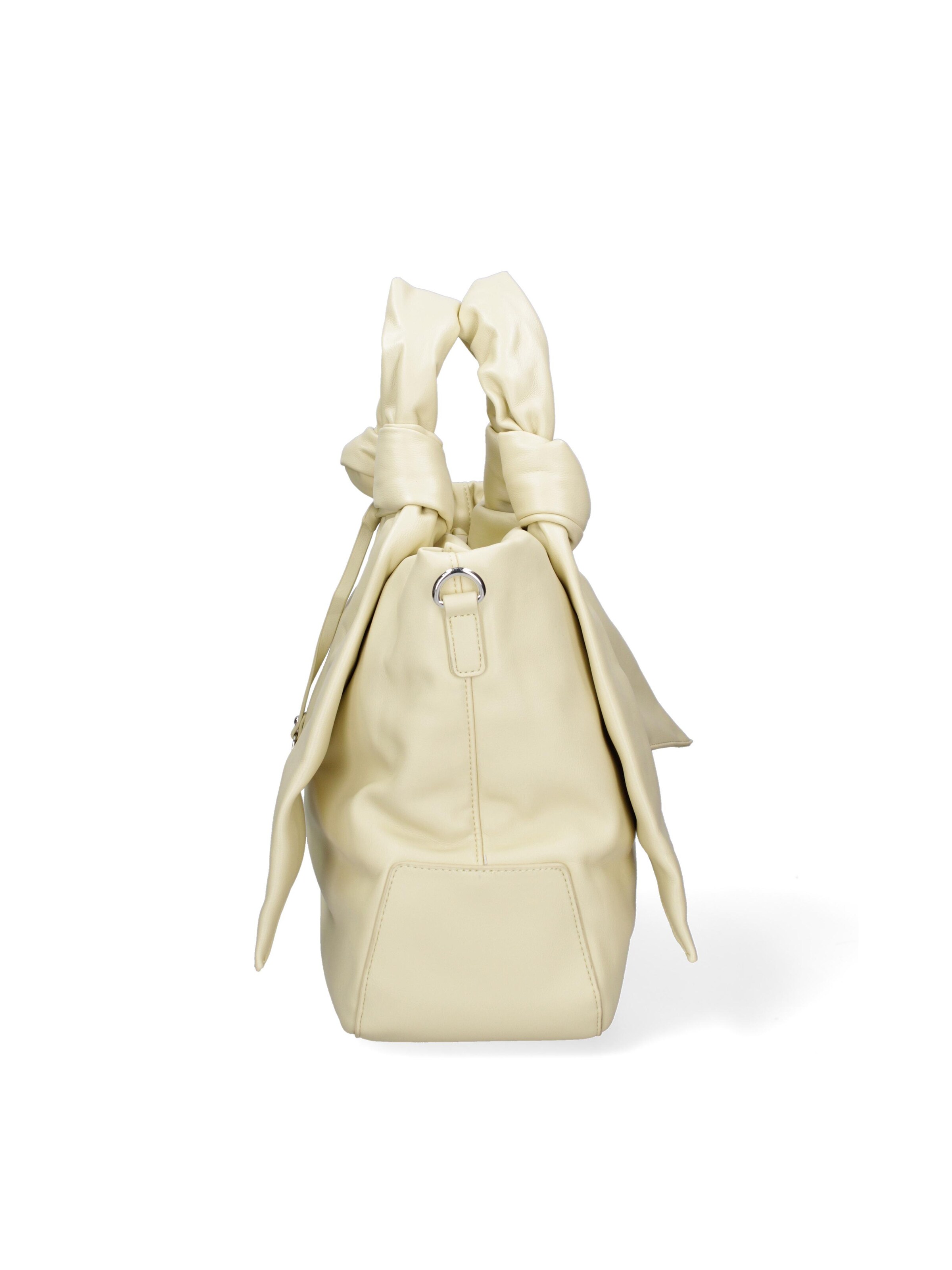 Shopper 'Borsa Shopper Donna Ecopelle con Zip e Tracolla Regolabile' di Diana&Co. in giallo