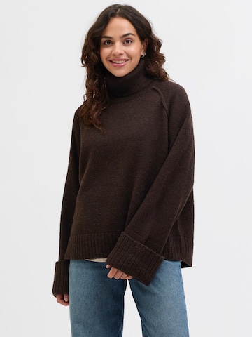 JJXX Sweter 'JXELLINORA' w kolorze brązowy: przód