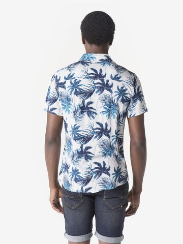 KOROSHI Slim fit Overhemd in Wit