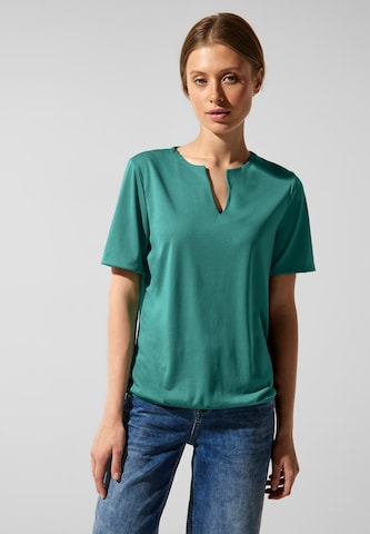 STREET ONE Shirt in Green: front