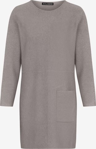 Kraimod Pletena obleka | siva barva: sprednja stran
