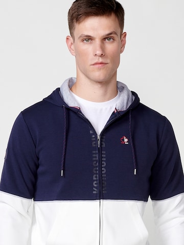 KOROSHI Sweatvest in Blauw