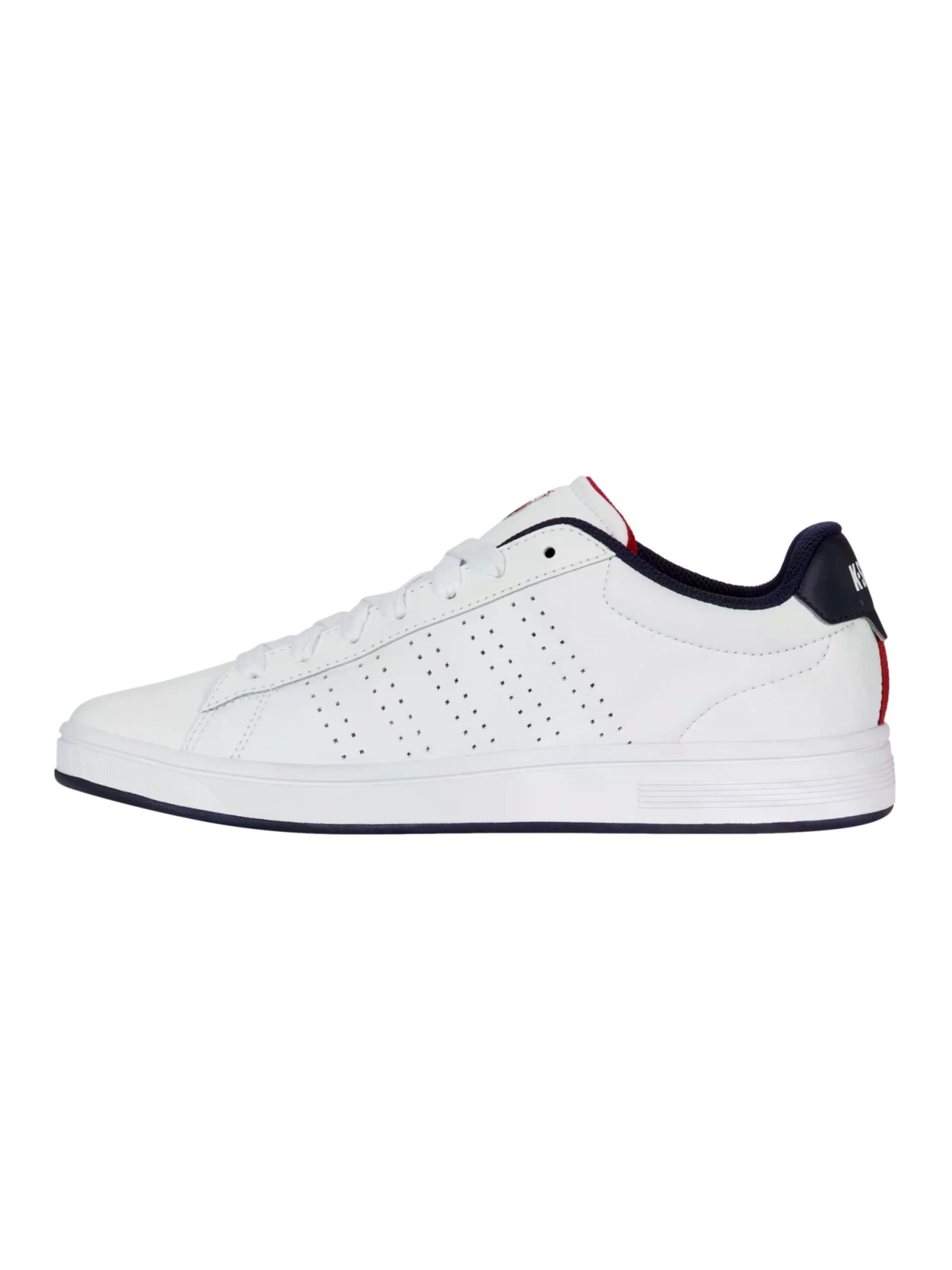 Sneaker bassa 'Court Base II' di K-SWISS in bianco: frontale
