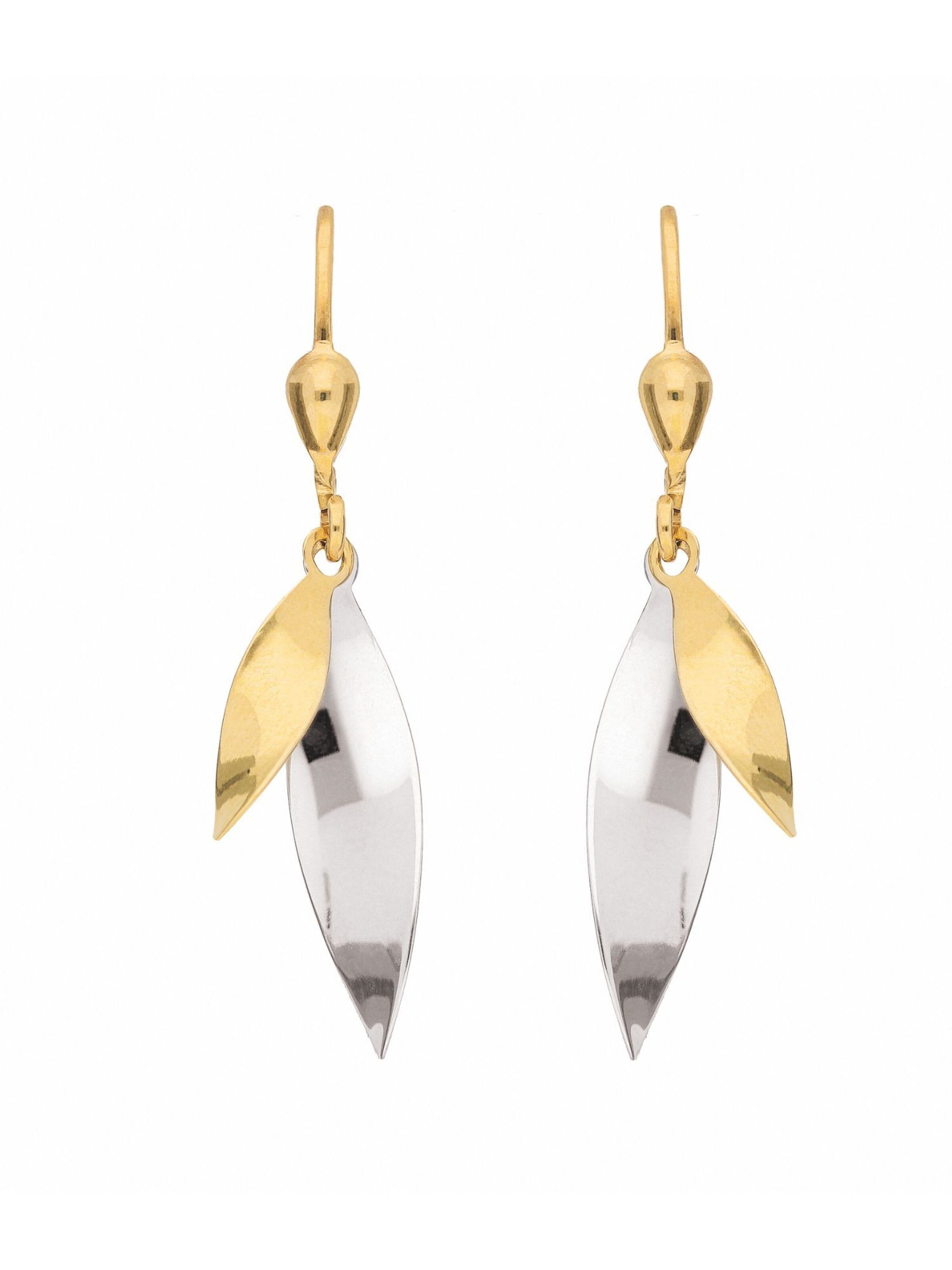 Adelia´s Earrings in Gold: front