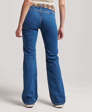 Superdry Flared Jeans in Blauw