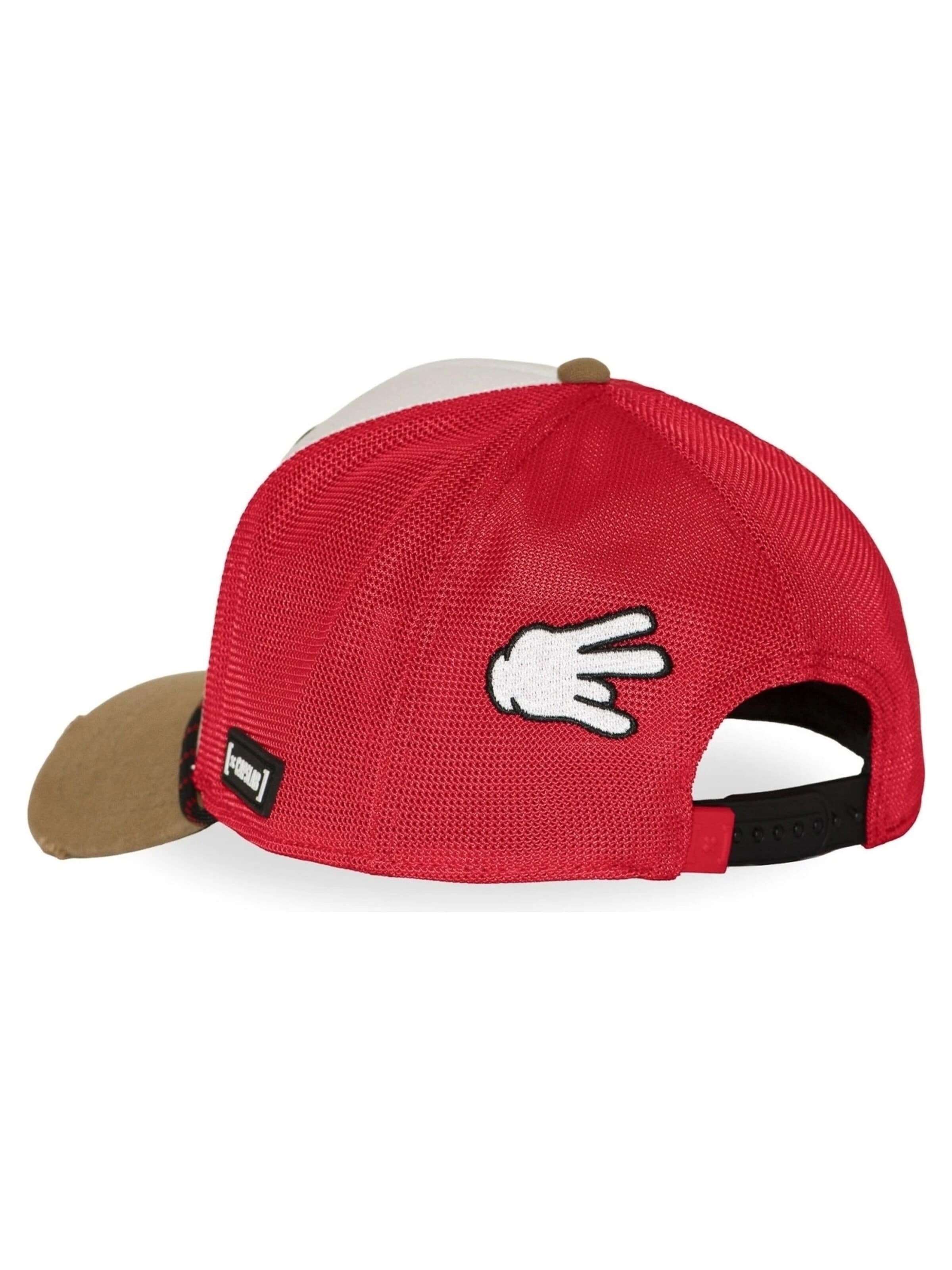 Capslab Czapka z daszkiem 'Gorra' w kolorze czerwony