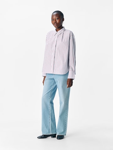Camicia da donna 'OBJZula' di OBJECT in lilla