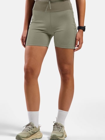 Coupe slim Pantalon de sport 'X-ALP TRAIL CARGO' ODLO en marron