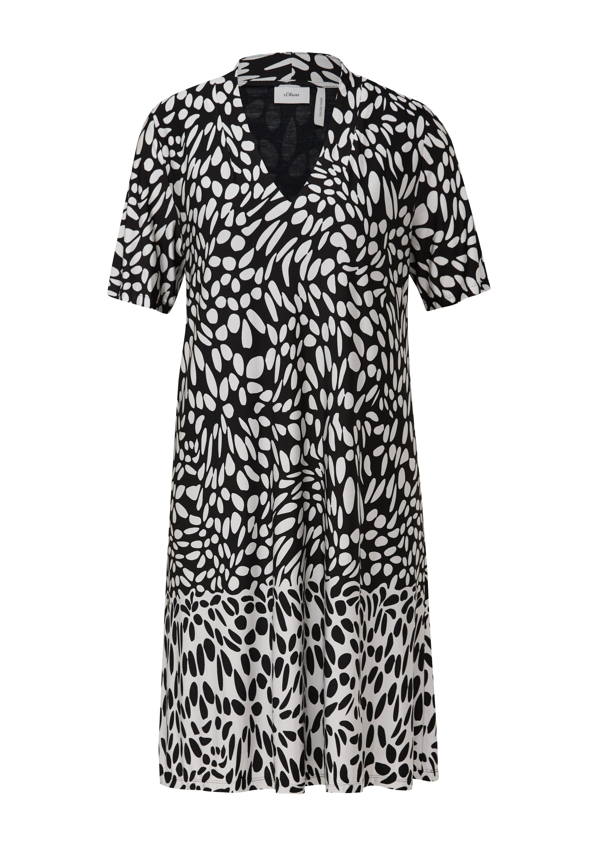 s.Oliver BLACK LABEL Šaty – černá: přední strana
