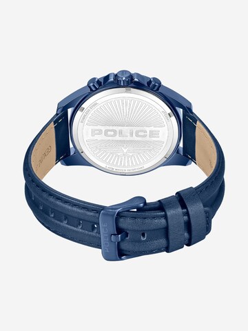 POLICE Quarzuhr ' Malawi ' in Blau