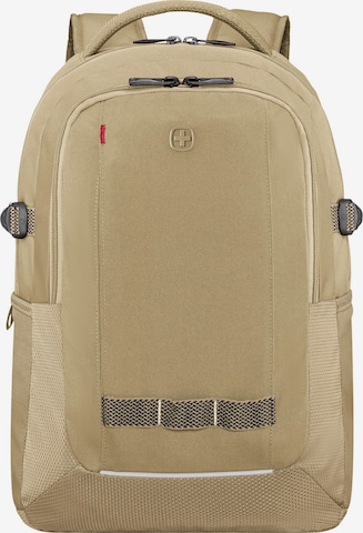 WENGER Backpack 'Next 24' in Beige: front