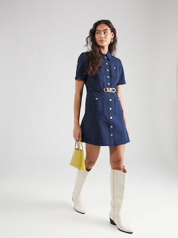 MICHAEL Michael Kors Shirt Dress in Blue