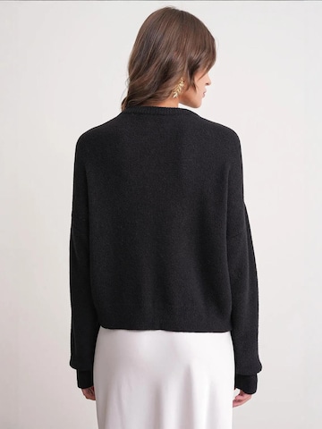 MixRay Knit cardigan in Black