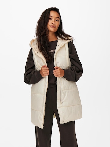 Gilet 'Asta' ONLY en blanc : devant