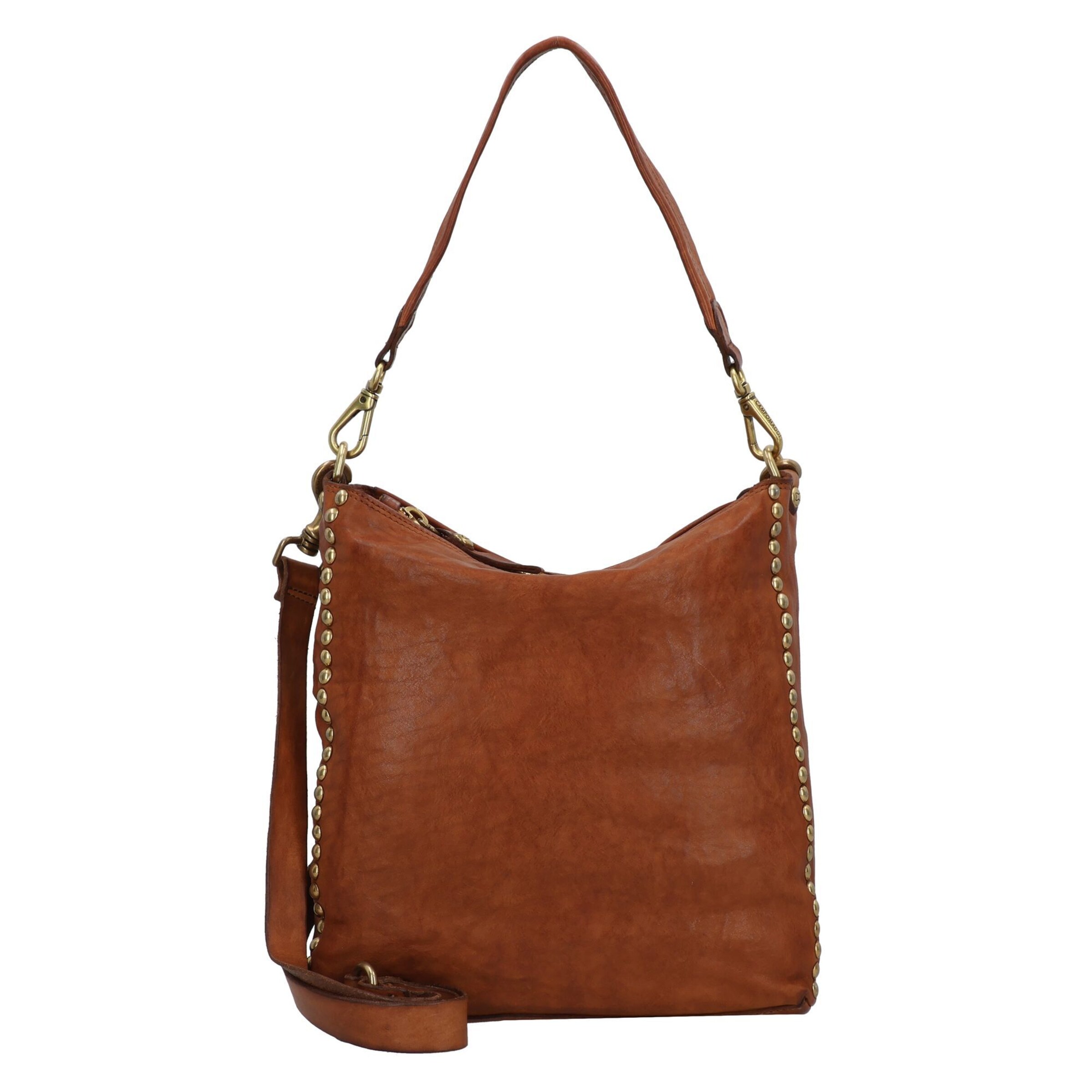 Campomaggi Schultertasche 'Lisa' in Braun: Vorderseite