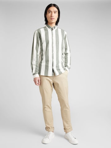 Only & Sons - Ajuste estrecho Camisa 'ARLO' en verde