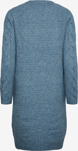 PIECES Knitted dress 'Nina' in Blue