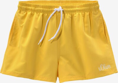 s.Oliver Board Shorts in Yellow, Item view