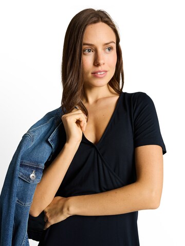 TOM TAILOR Kleid in Schwarz