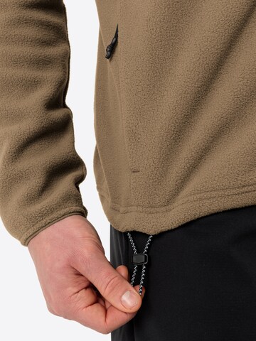 VAUDE Funktionele fleece-jas 'Mineo' in Bruin