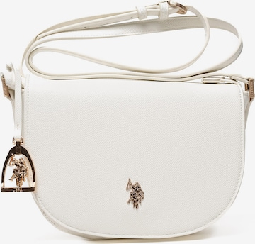 U.S. POLO ASSN. Schoudertas in Wit: voorkant