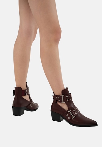 Salinyang Ankelstøvler i rød