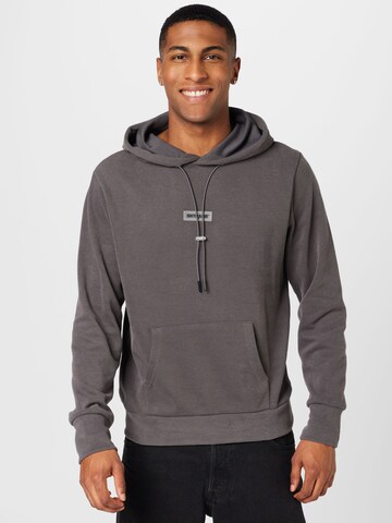 Sixth June Sweatshirt 'COSY' in Grey: front