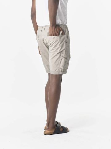 KOROSHI Regularen Kargo hlače | siva barva