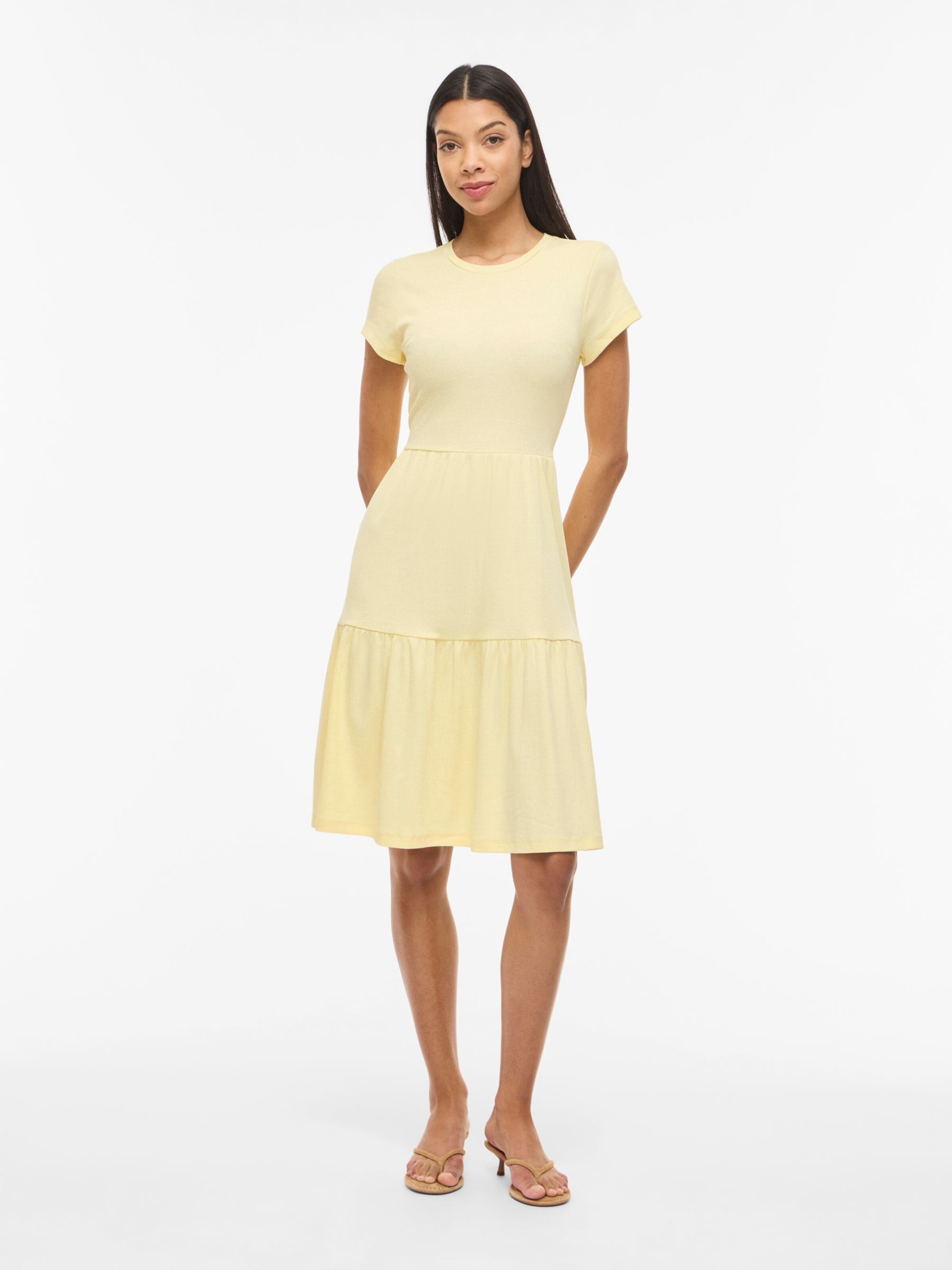 Robe 'Vihollie' VILA en jaune