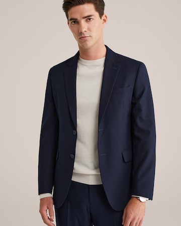 WE Fashion Slim fit Marynarka biznesowa w kolorze niebieski: przód