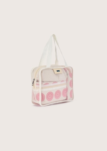 Camomilla Make up tas in Bruin: voorkant