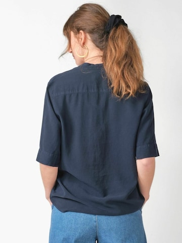 T-shirt ' Solrun ' Klitmøller en bleu