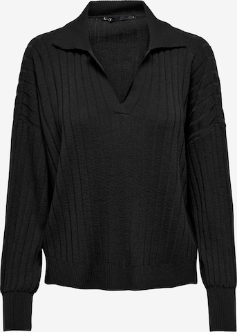 ONLY Sweater 'New Tessa' in Black: front