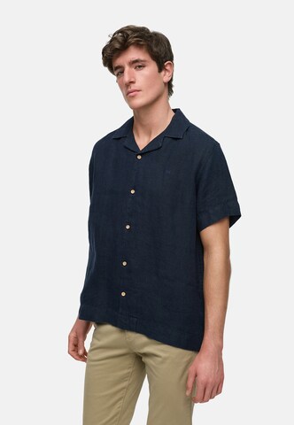 Kronstadt Comfort fit Overhemd 'Ayers' in Blauw