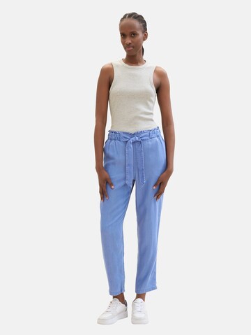 TOM TAILOR DENIM Loosefit Hose in Blau