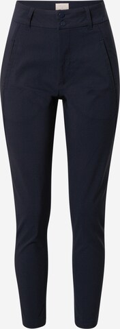 Freequent Slim fit Trousers 'JENNY' in Blue: front