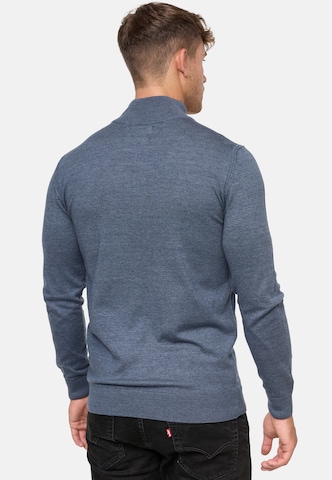 INDICODE JEANS Pullover ' Gore ' in Blau