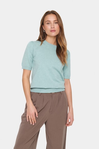 Pull-over 'MilaSZ' SAINT TROPEZ en bleu : devant